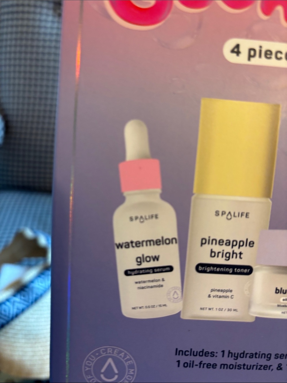 Alife Glow Goals 4-Piece Glass Skin Set - Pink - Picture 2 of 6